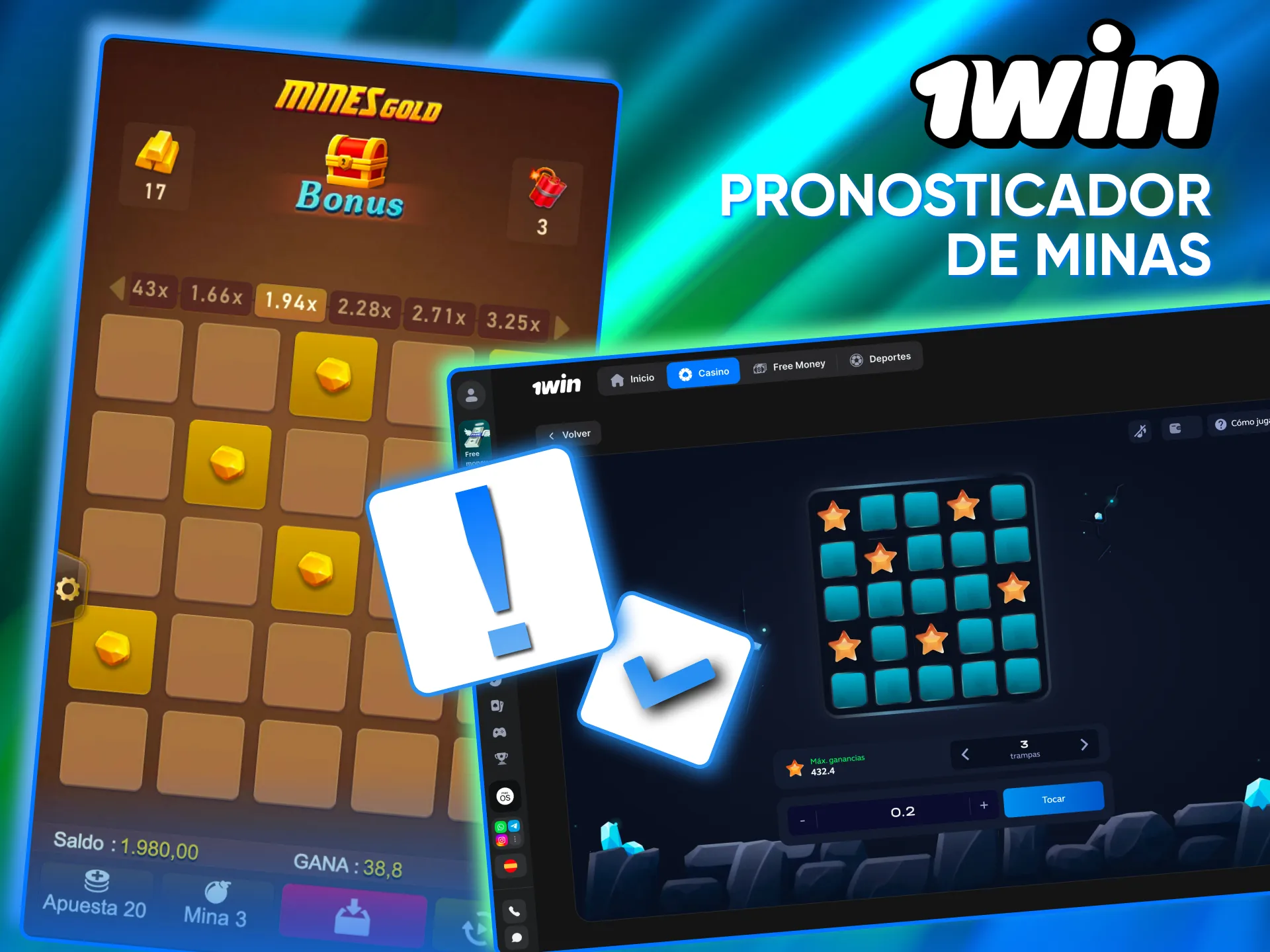 Practica en la versión demo de Mines 1win para entender su mecánica.