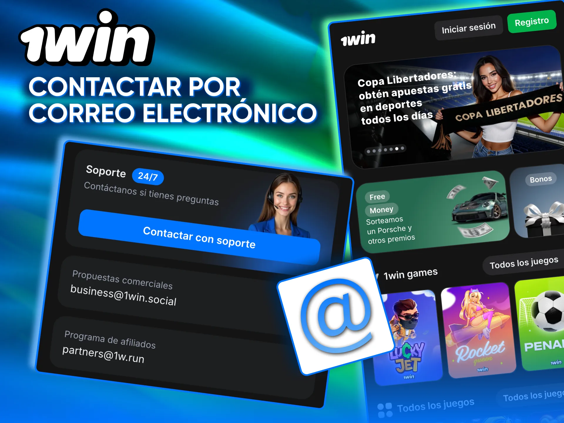 Fast email support on the 1win Argentina platform.